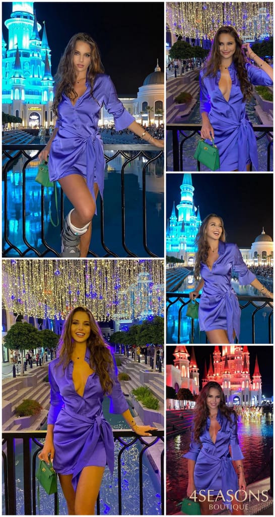Chemise Cetim Jenifer