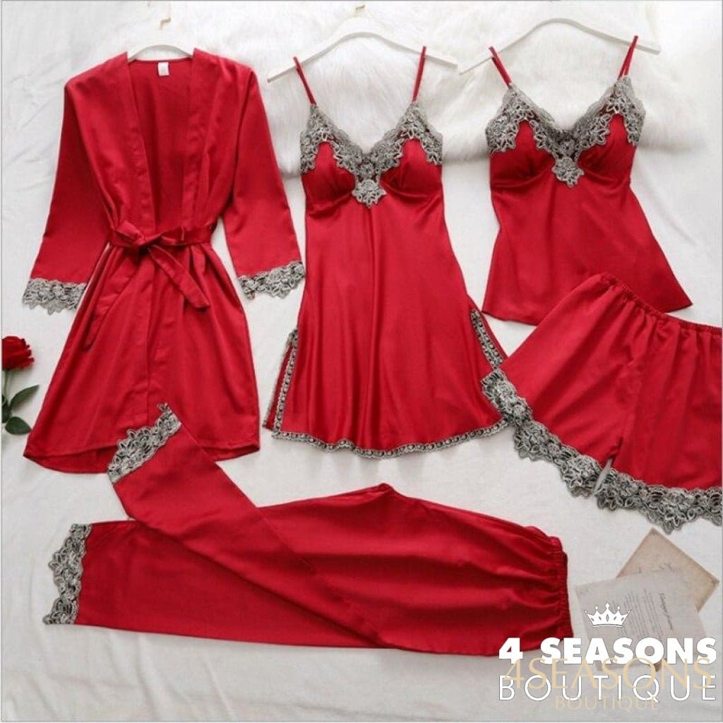 Conjunto Pijama 5 Peças Dubai