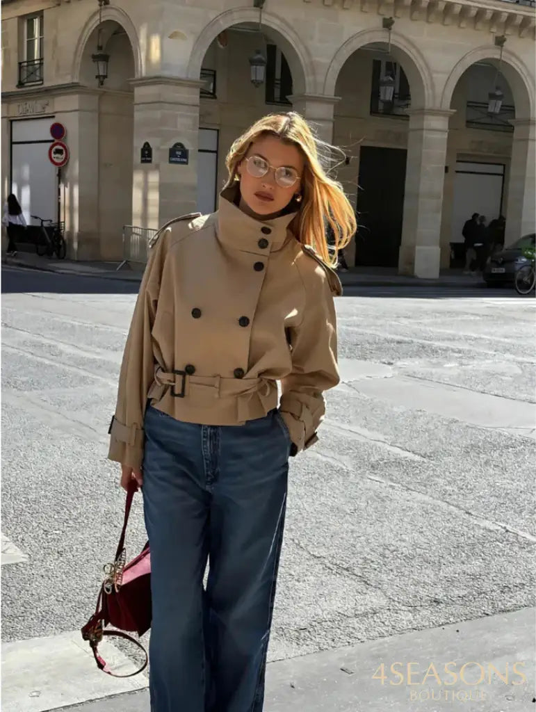 Genevieve Windbreaker Coat