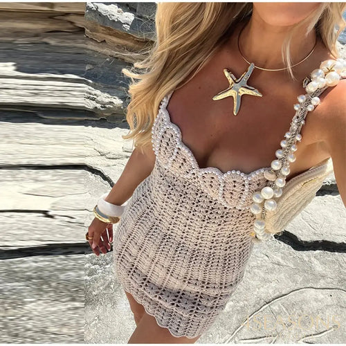 Malta knitting dress