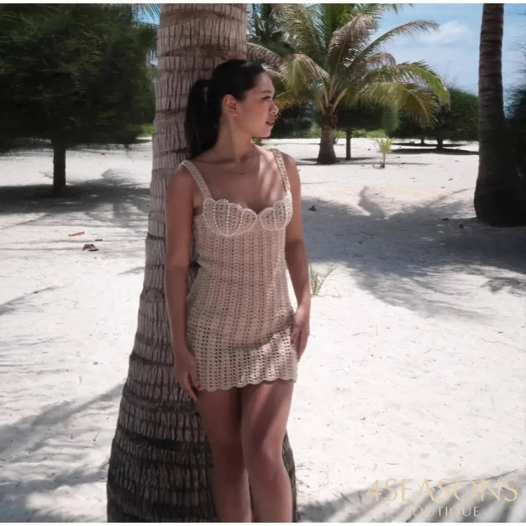 Malta knitting dress