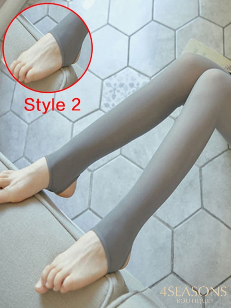 Meia Calça forrada em lã Frozen