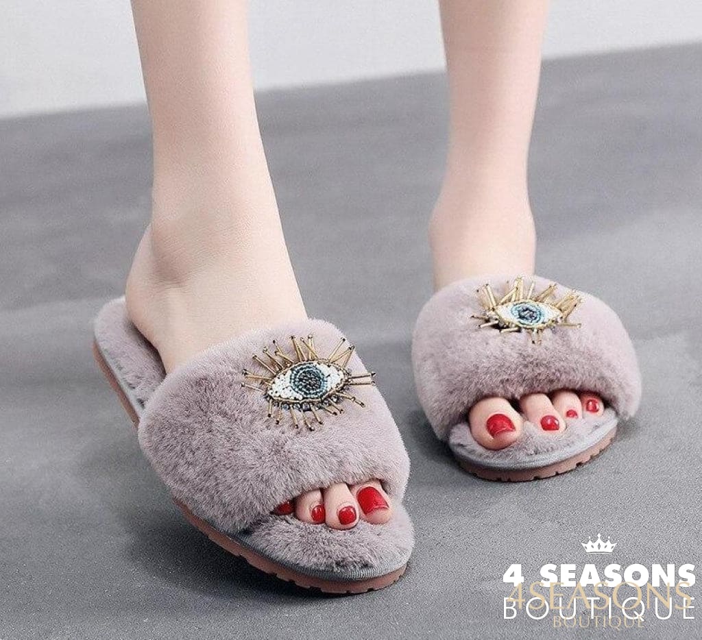 Pantufa Olho Grego