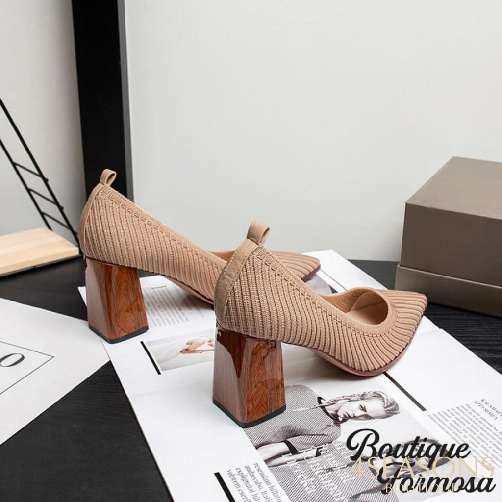 Sapato Bico Fino Wood