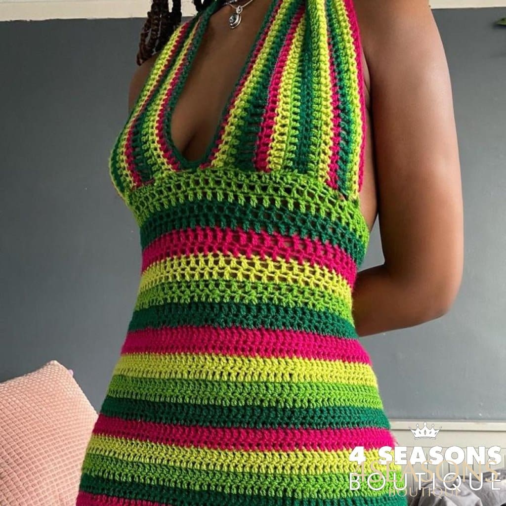 Vestido Crochê Madonna