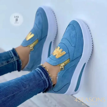 🔥2025 Hot Sale🔥Women's Casual Platform Slip-on Orthopedic Sneakers