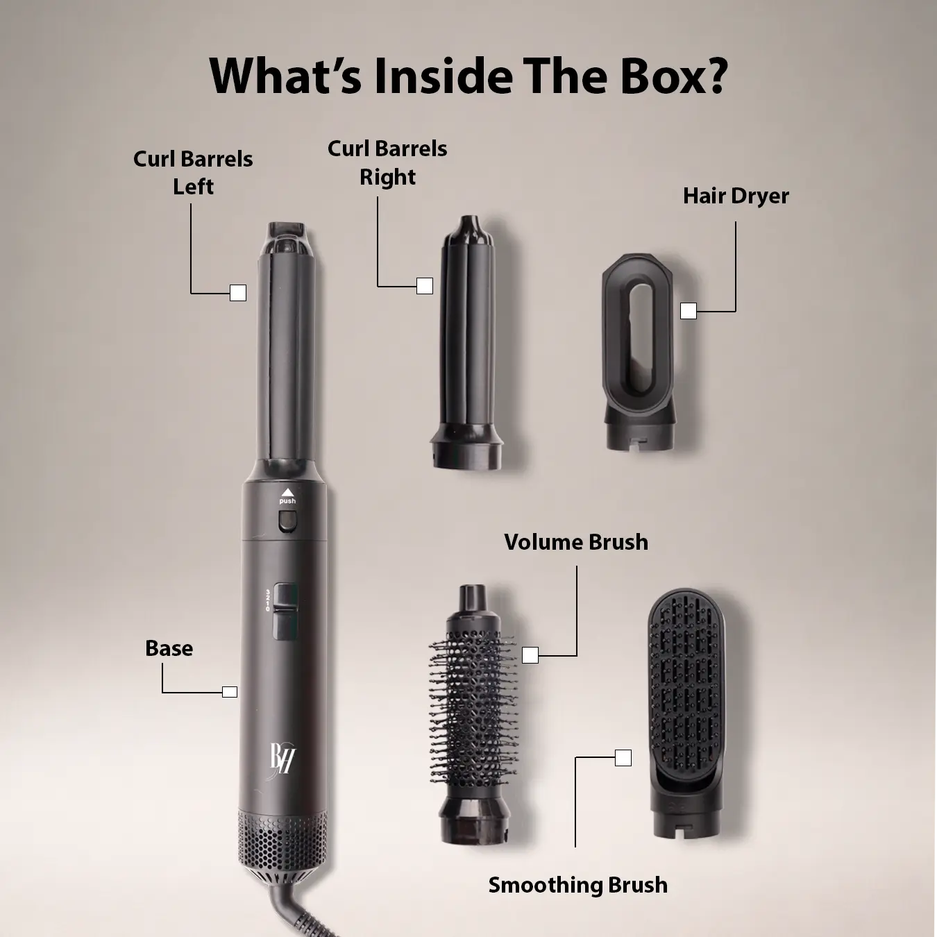 New Hot Air Styler 5 in 1