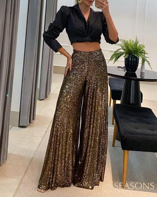 Calça Paetê Dallas