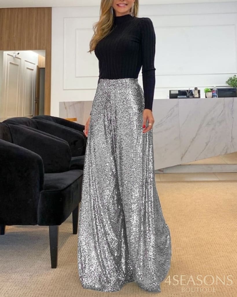 Calça Paetê Dallas