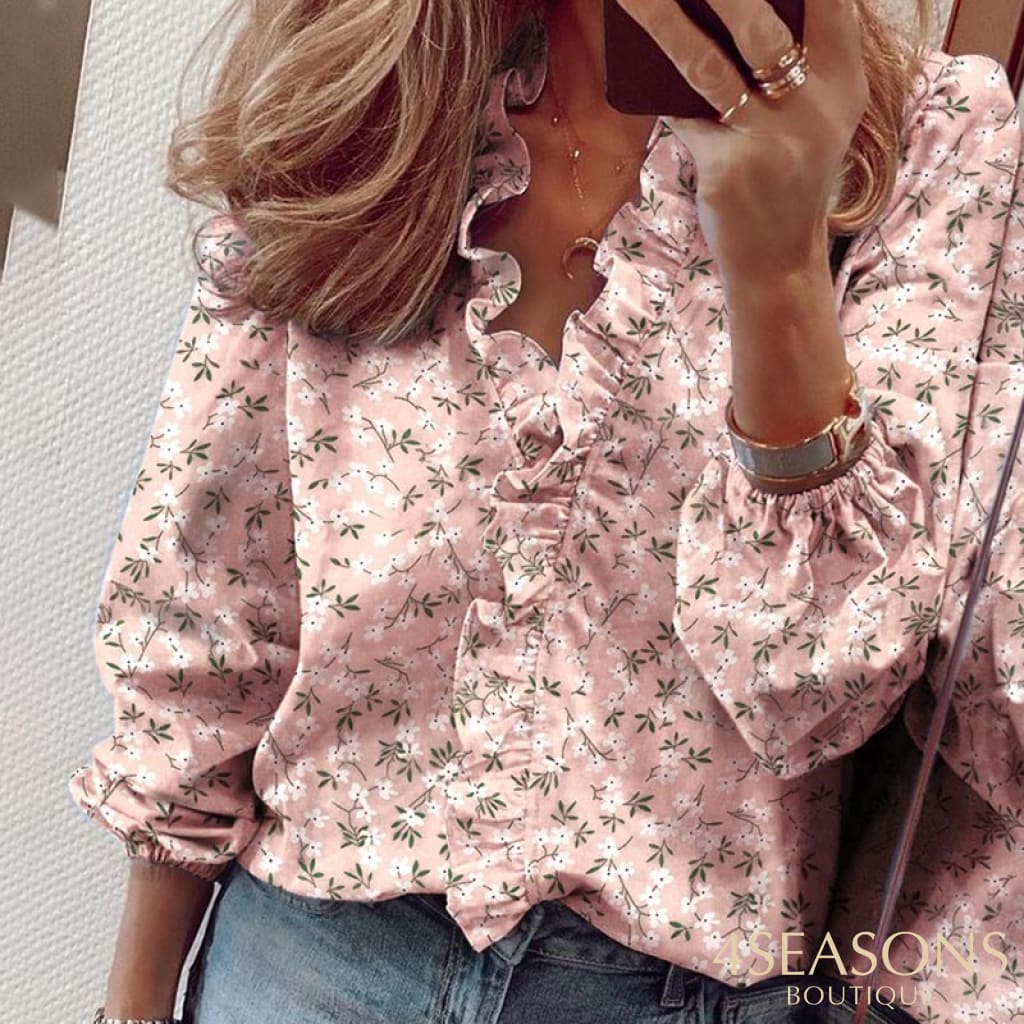 Camisa Babado Stela