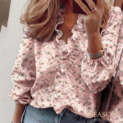 Camisa Babado Stela