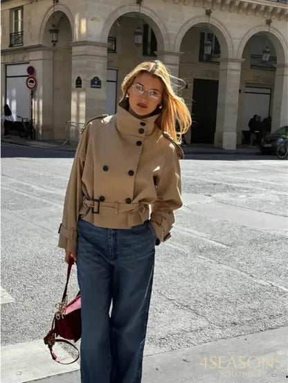 Genevieve Windbreaker Coat