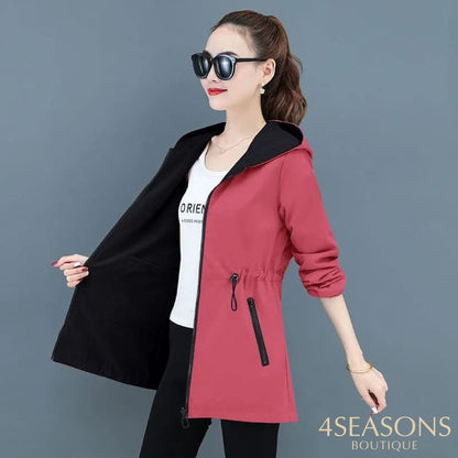 Jaqueta Parka Reversível Rosy